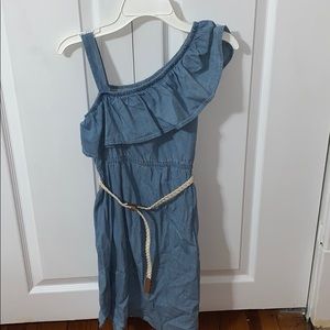 Justice Jean dress with belt